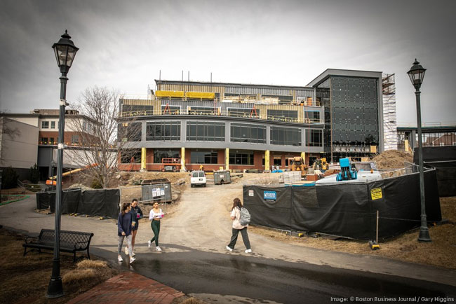 Endicott College Under Construction