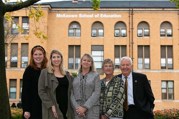 McKeown School Dedication